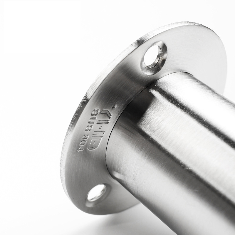 Yonghongda stainless steel thickened high-foot flange seat hanger bar seat round pipe seat high flange seat factory wholesale