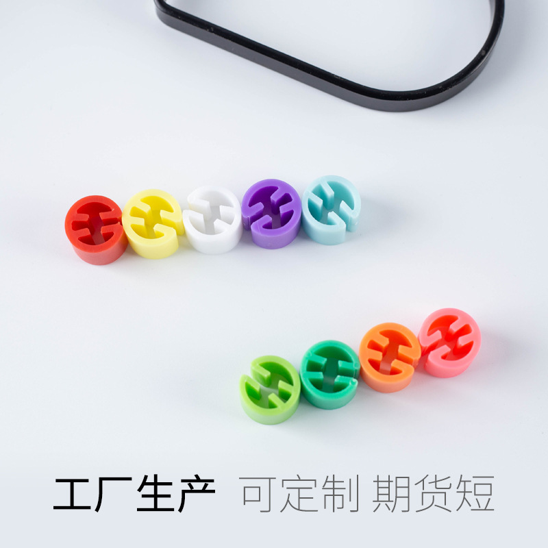 в наличии оптовая без печати большой размер одежды пряжка вешалки номерной ярлык прозрачный цвет цифровой круг