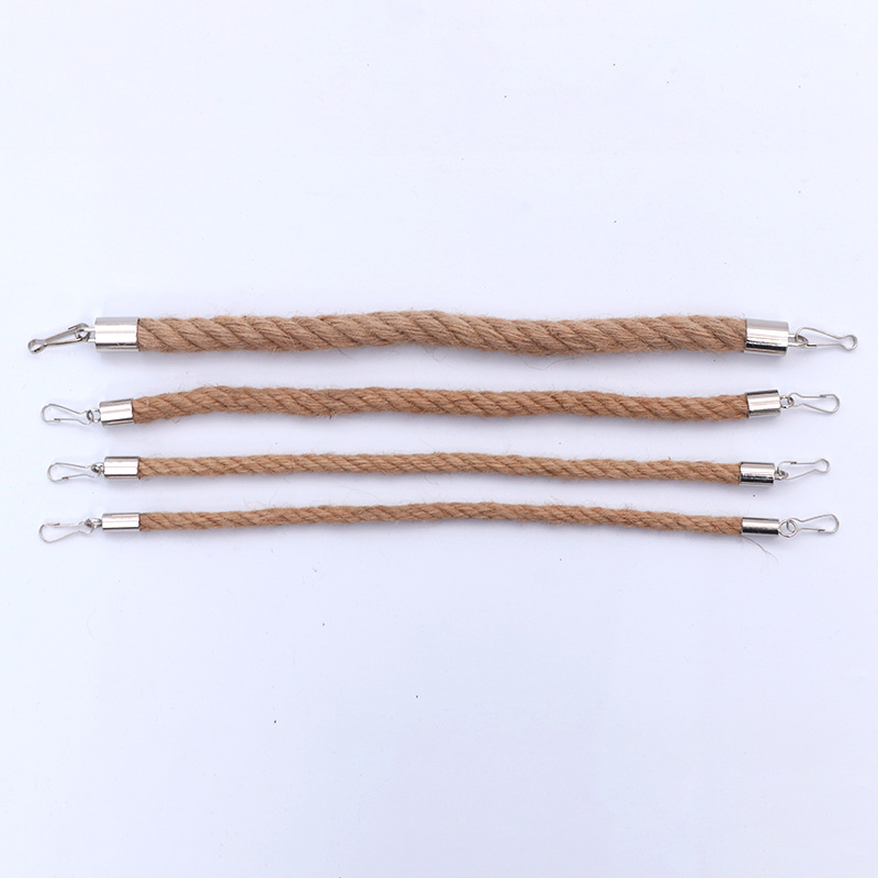 Glass bottle handle glass candlestick handle solar lamp crafts handle hemp rope handle