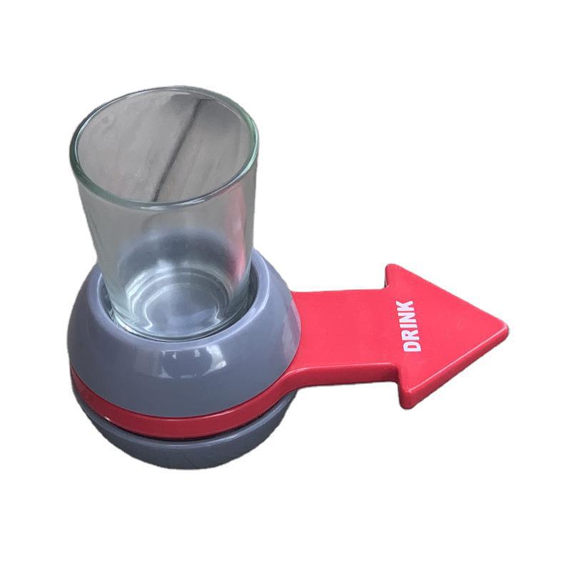 spin the shot arrow turntable wine set creative bar entertainment place pointer turntable wine set