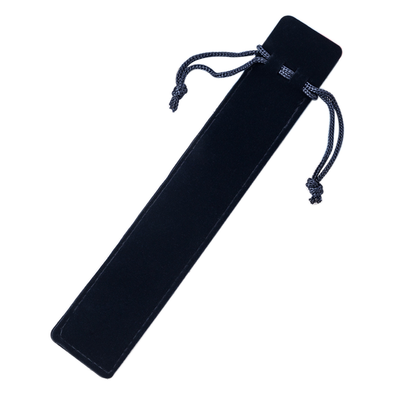 Velvet Pen Bag Wholesale Gift Crystal Pen Storage Bag Double-Sided Thickened Plush Cloth Pen Copper Pen Drawstring Flap Pocket Pants in Stock