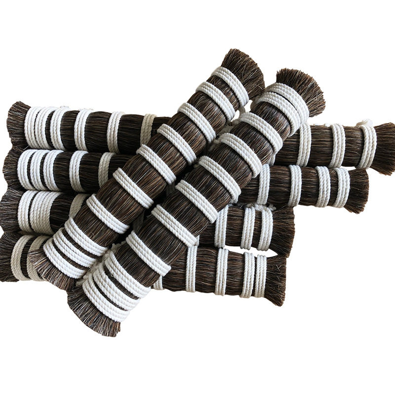 Manufacturer's Horse Hair Brush with Horse Mane Hair for Cleaning, Good Elasticity, Handmade Bulk, Soft Horse Mane Hair Brush