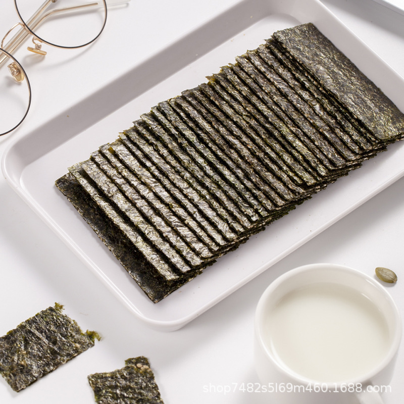 Cute Sesame-Filled Seaweed Crispy Ready-To-Eat Canned Snacks for Pregnant Women and Kidsren Sandwich Crispy Seaweed Wholesale
