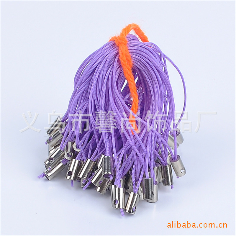 Manufacturers wholesale a large number of colorful mobile phone rope mobile phone lanyard mobile phone pendant rope mobile phone chain jewelry diy
