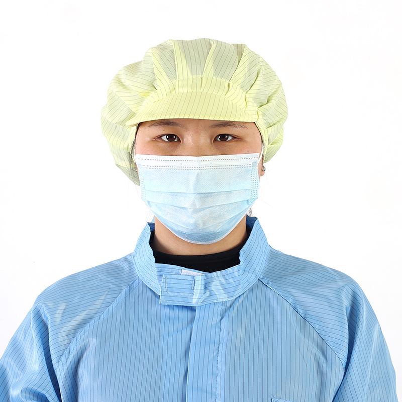 Anti-Static Hat Dust-Free Hat Workshop Work Hat Labor Protection Headgear Anti-Static Large Work Hat Women's Dust-Proof Hat Men's Wholesale