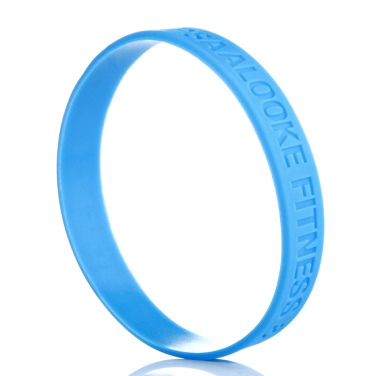 Factory Custom-Engraved Logo Wristband, Custom-Printed Pattern, Mixed-Color Special-Shaped Concave-Engraved Silicone Bracelet