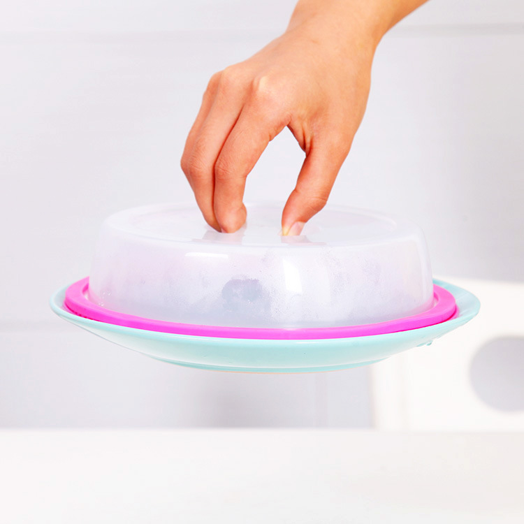 Superposable refrigerator fresh-keeping tray cover dust-proof bowl cover splash-proof oil cover refrigerator fresh-keeping cover kitchen storage cover