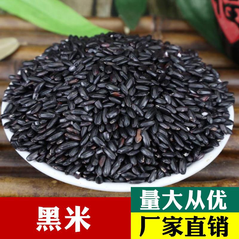 Оптовая продажа черного риса, черный ароматный рис, пять злаков