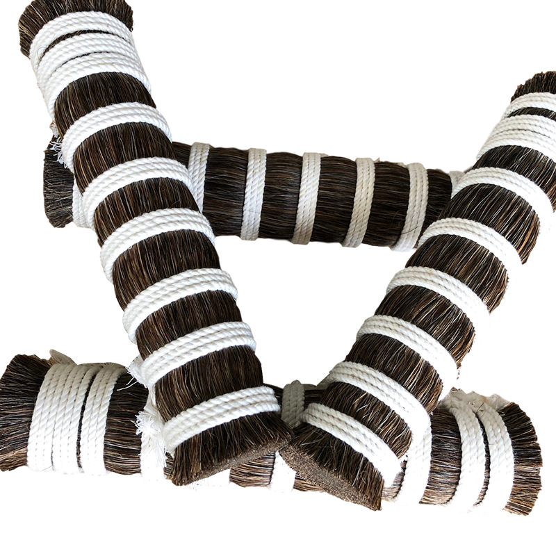 Manufacturer's Horse Hair Brush with Horse Mane Hair for Cleaning, Good Elasticity, Handmade Bulk, Soft Horse Mane Hair Brush