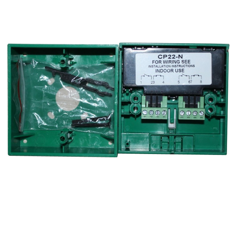 911 Key Manual Reset Double-Pole Double-Throw Glass-Breaking Switch Button for Fire Emergency Glass-Breaking Door Opening System