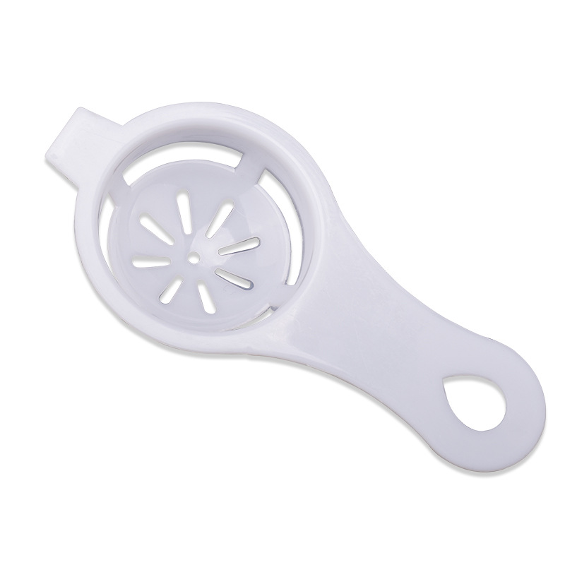 Egg White Separator Egg Filter Household Egg White Funnel Spoon Baking Egg Liquid Filter Plastic Factory Price Direct