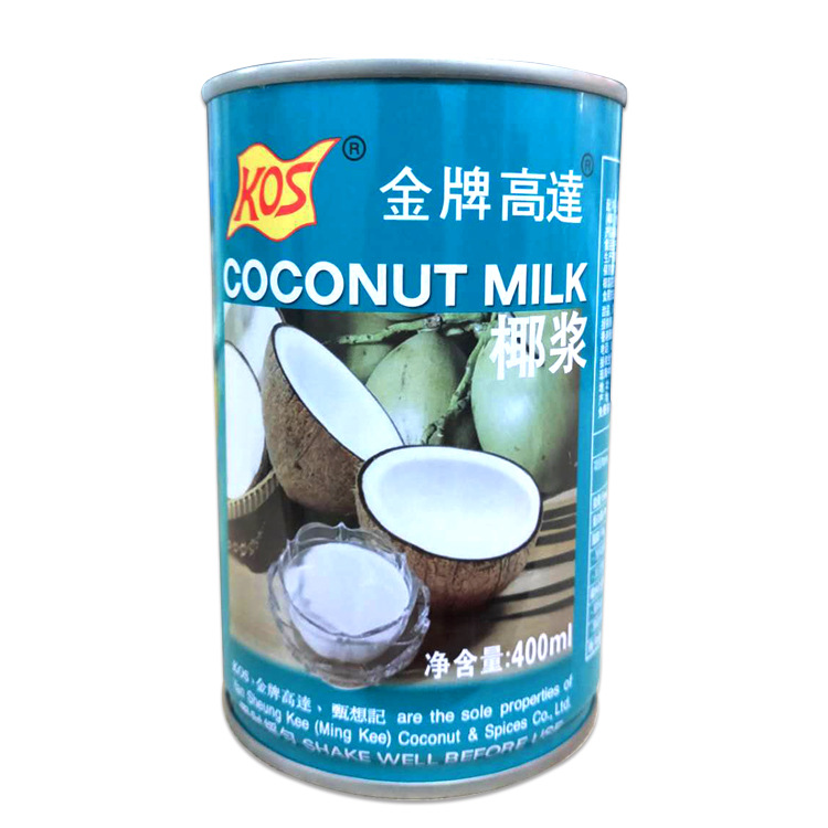 Gundam Coconut Milk 400ml Zhen Xiangji kos Coconut Milk Sago Dessert Drink Ingredients Coconut Juice Hainan Coconut Sauce