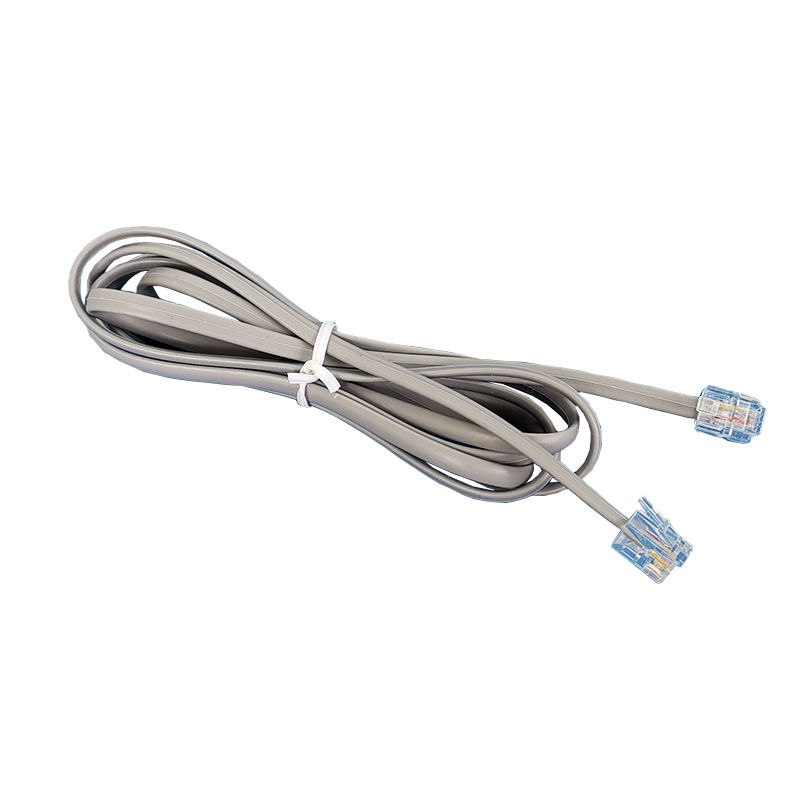 Supply 6P4C RJ11 pure copper 1.5 meters telephone line 150cm telephone line 1.5m telephone line