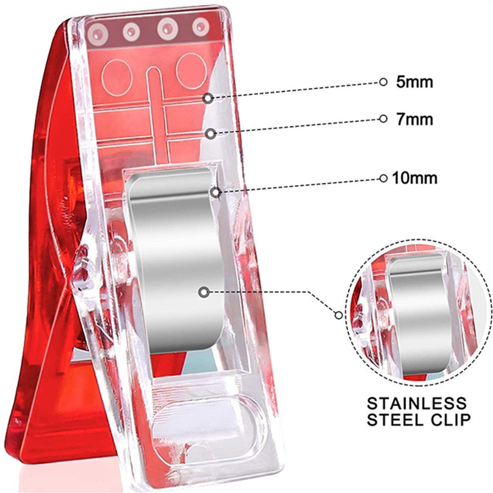 Creative Edged Ax Clip Plastic Clip DIY Storage Positioning Patchwork Sewing Clip Amazon Hot Sale