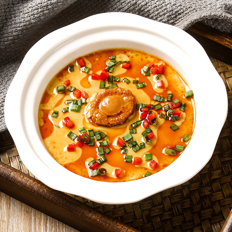 Vegetarian Abalone Frozen North Sea Japanese Style Imitation South African Imitation Meat Vegetarian Sliced ​​Cold Cuts Fire Seafood Buffet Manufacturer Wholesale