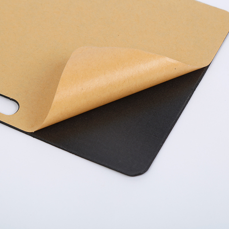 Factory wholesale license plate frame anti-vibration pad silencer non-slip license plate pad synthetic cotton license plate anti-vibration pad thickened license plate pad