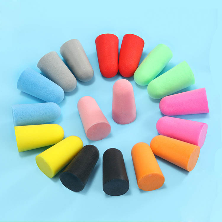 Use Airplane Lunch Break Workshop Pu Foam Soundproof Sleeping Earplugs Anti-Noise Reduction Noise Reduction Sleep Earplugs S52
