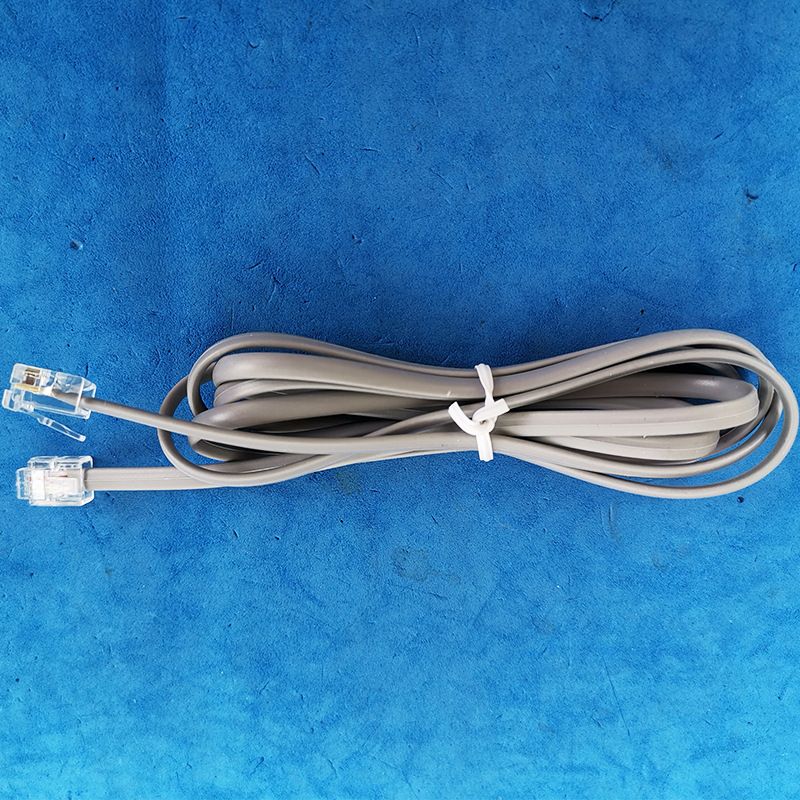 Supply 6P4C RJ11 pure copper 1.5 meters telephone line 150cm telephone line 1.5m telephone line