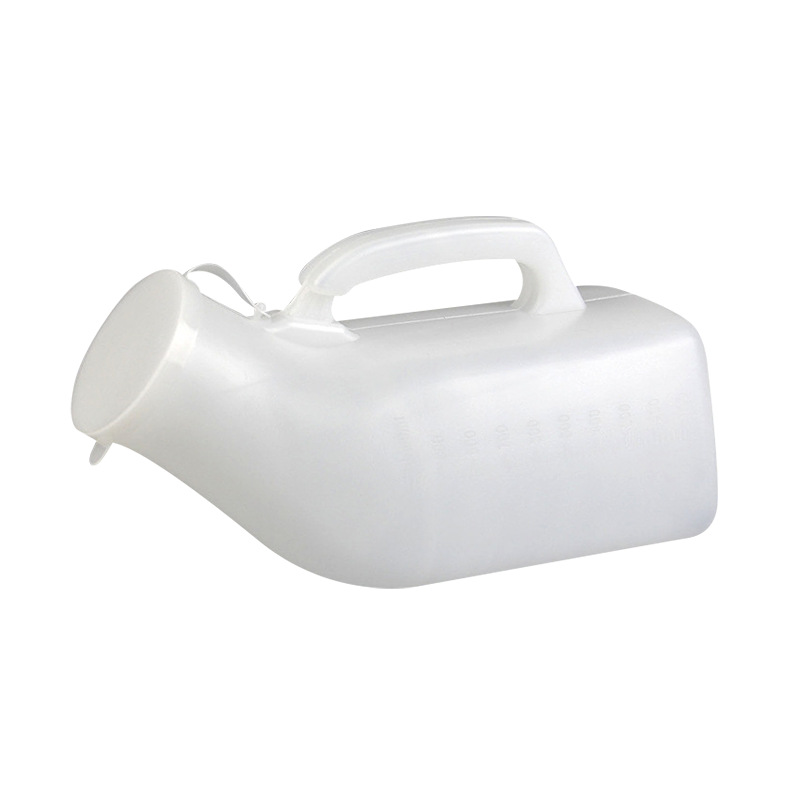 New Plastic 1000ML Male PE Square Blow Plastic Brand New Urinal Daily Care or Car Urinal