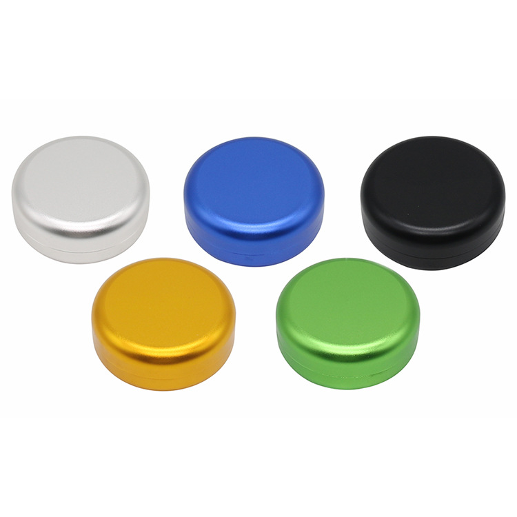 Оптовая продажа, герметичная алюминиевая банка, диаметр 55 мм, 2 слоя, для хранения табака, мелкие аксессуары для курения