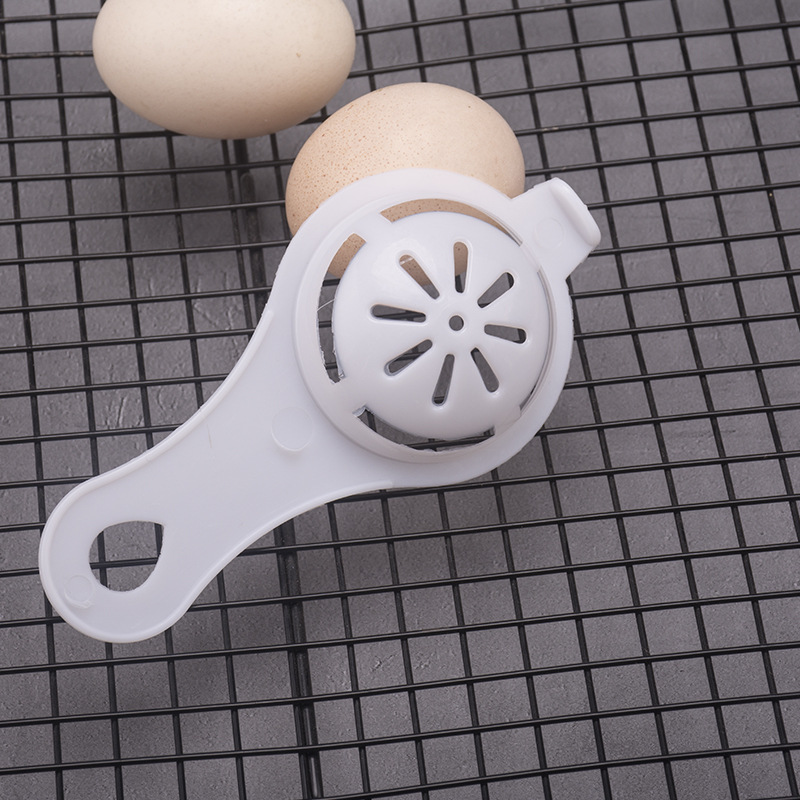 Egg White Separator Egg Filter Household Egg White Funnel Spoon Baking Egg Liquid Filter Plastic Factory Price Direct