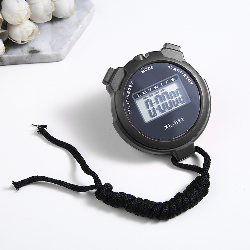 Stopwatch Timer Electronic Stop Watch Two-track Stopwatch Referee Training Fitness Equipment Waterproof Electronic Watch XLJ011