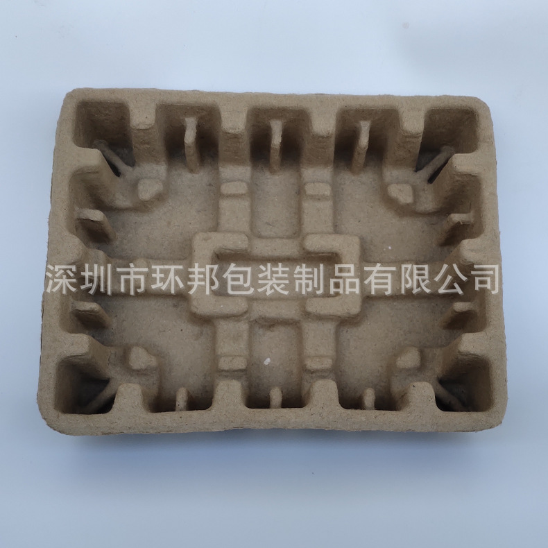 Paper Pulp Packaging Environmentally Friendly Paper Tray Pulp Molding Manufacturer Lined Packaging Egg Tray Meter Packaging