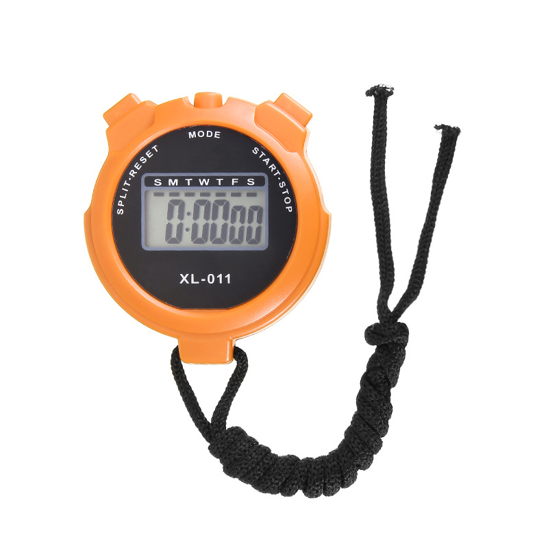 Stopwatch Timer Electronic Stop Watch Two-track Stopwatch Referee Training Fitness Equipment Waterproof Electronic Watch XLJ011