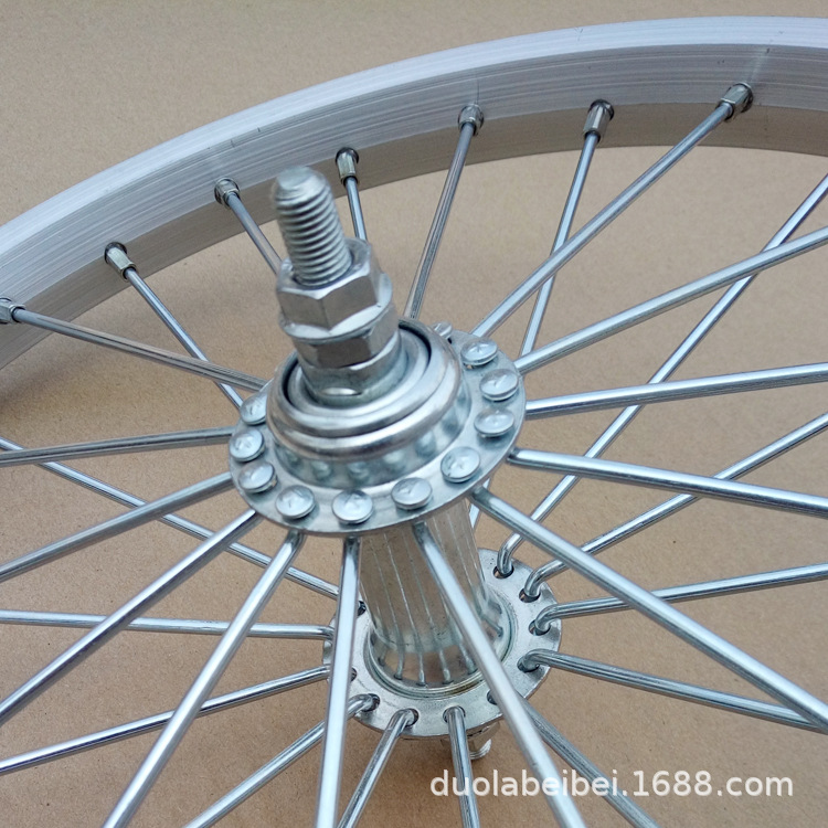 Bicycle Hub 12/14/16/20/24/26 inch rim aluminum alloy children's bicycle rim single wheel