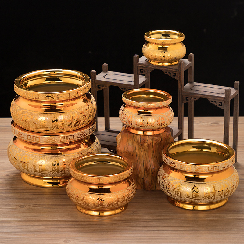 Шуншэн керамические буддийские принадлежности керамическая подставка для благовоний домашний буддийский храм поклонение Гуаньинь богачу производитель