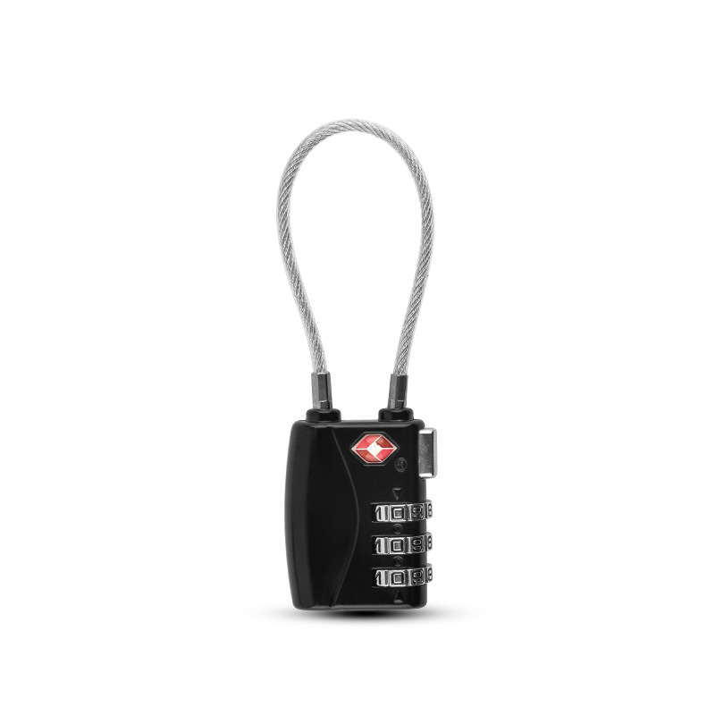 Travel Supplies Tsa719 Customs Lock, Altitude Password Lock, Travel Padlock, Wire Rope Customs Lock in Stock