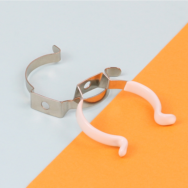 White dipping lamp bracket 2G11 lamp tube clip T5 double tube lamp clip LED oval tube lamp clip