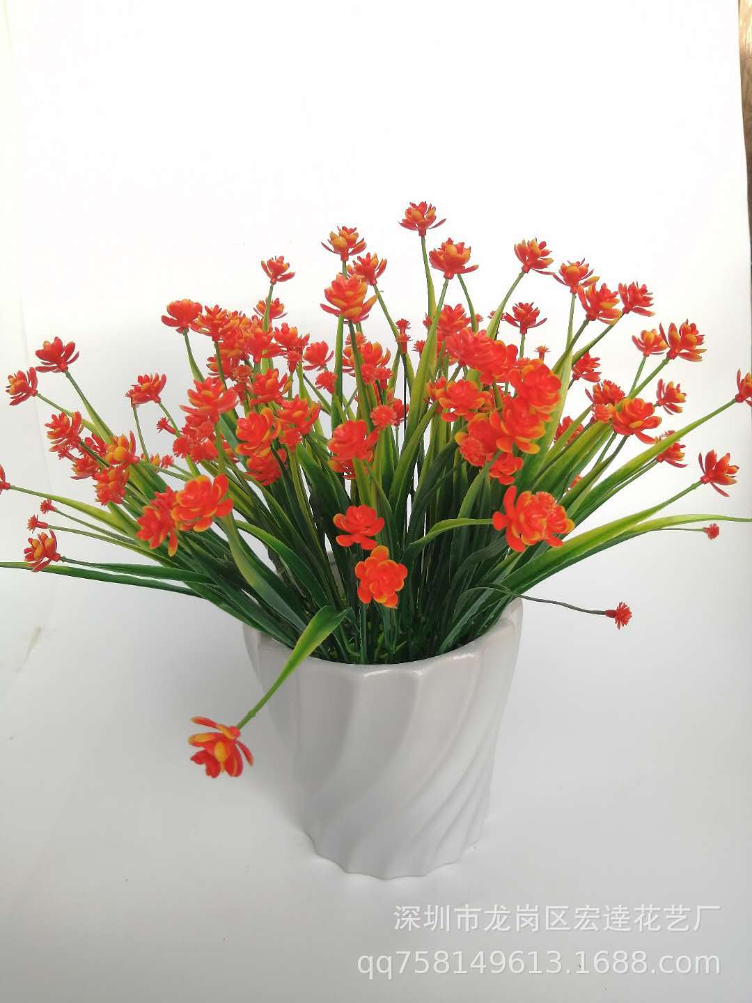 Factory Direct Sales of Simulated Plants, Plastic Flowers, Camellias, Roses, Suffocation, Exterior Decoration, Hotel Background