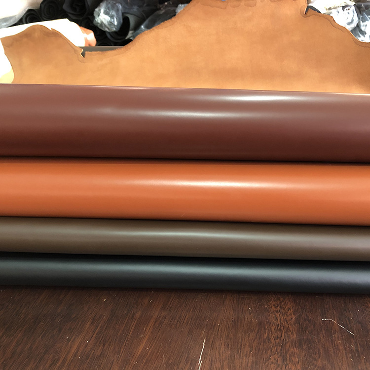 The first layer of 2.0 thick oil leather open edge beads long-term spot wholesale color bright open edge beads leather cowhide leather material