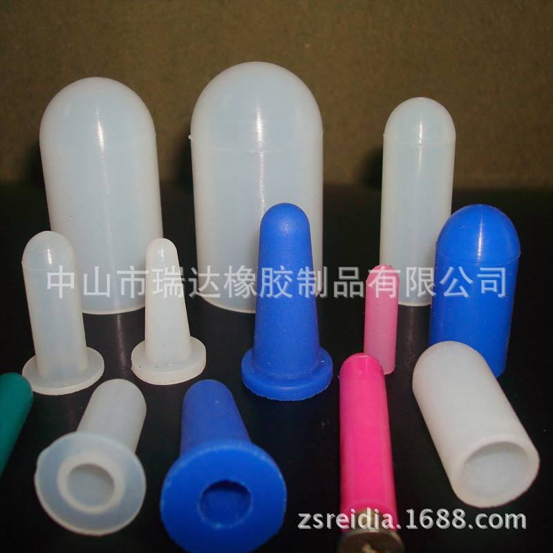 Factory wholesale high temperature resistant rubber sleeve silicone cap silicone sleeve spray paint electroplating silicone sleeve