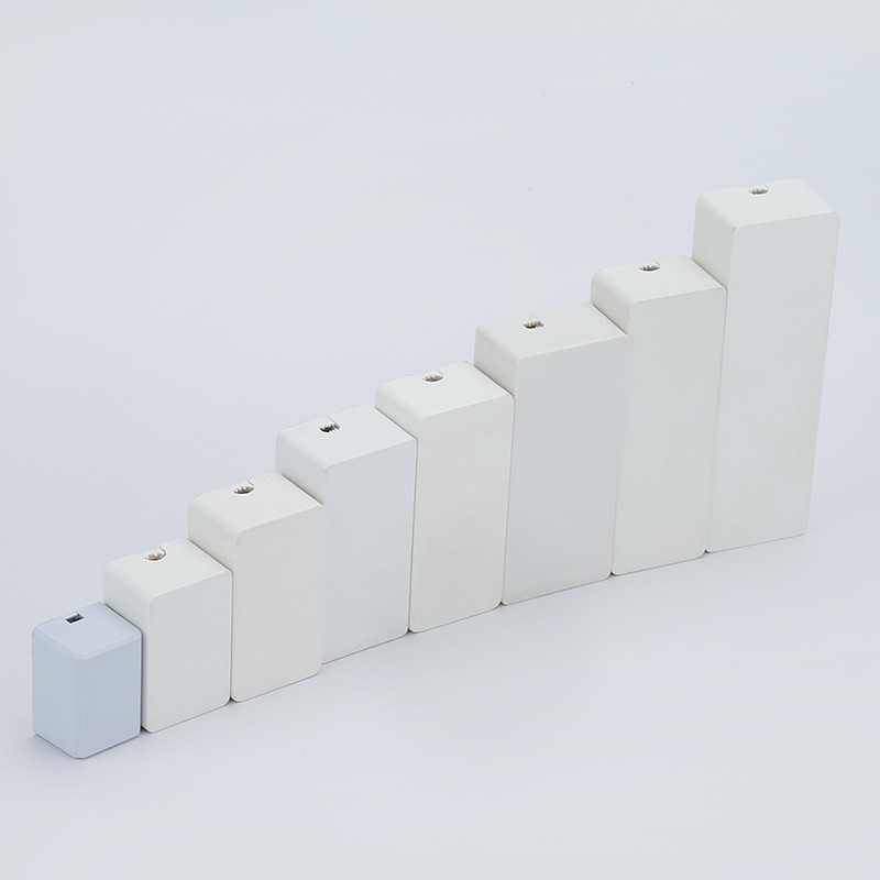 Gluable power supply housing plastic high-power drive housing PC screw-free white housing drive housing