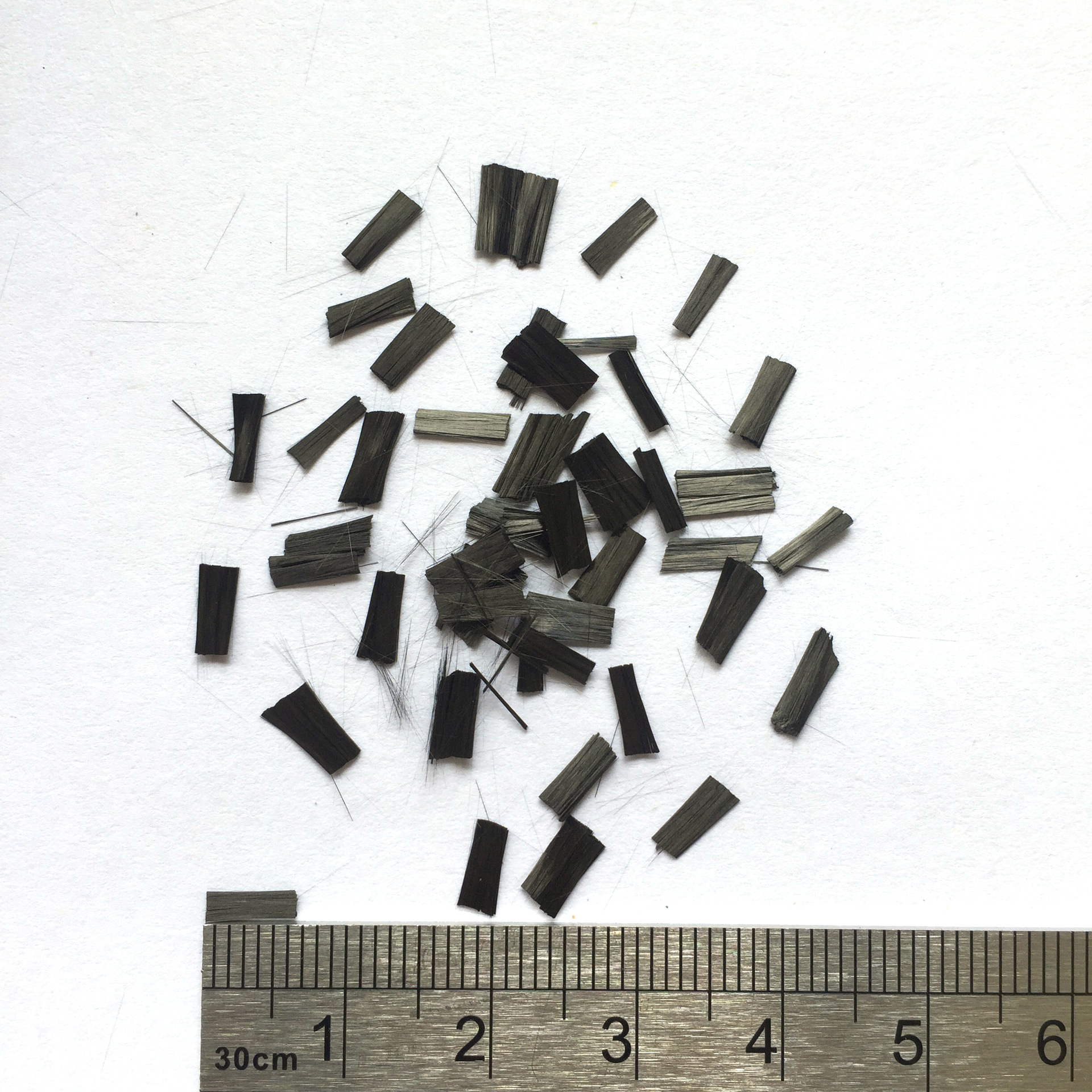 Carbon Fiber Chopped Strands, Specifically for Nylon, Abs, and Epoxy Resin Modification, Enhancing Toughness and Friction Material Filling