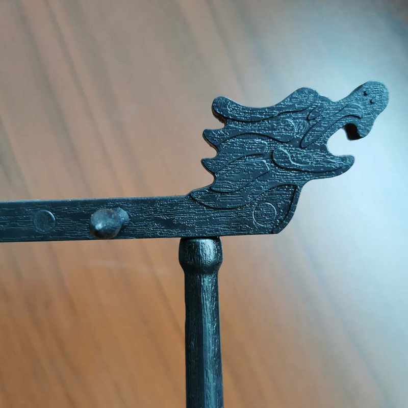 Yunge 12-Needle Brush Holder Imitation Chicken Wing Wood Plastic Pen Hanging Study Four Treasures Calligraphy Supplies Hanging Ornaments Pen Holder