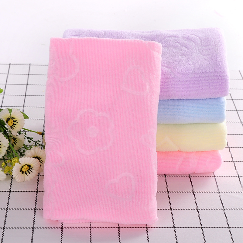 Factory Direct Sales Fine Fiber Small Towels Kindergarten Cartoon Small Square Towels Small Towels with Lanyard Small Square Towels Custom-Made