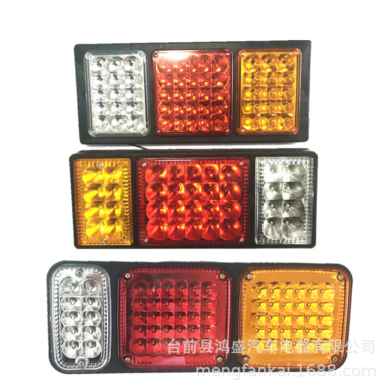 Задний фонарь для большого грузовика 140-2, 24В, фонарь для инженерного автомобиля, сигнал поворота, тормозной свет, фонарь Jac