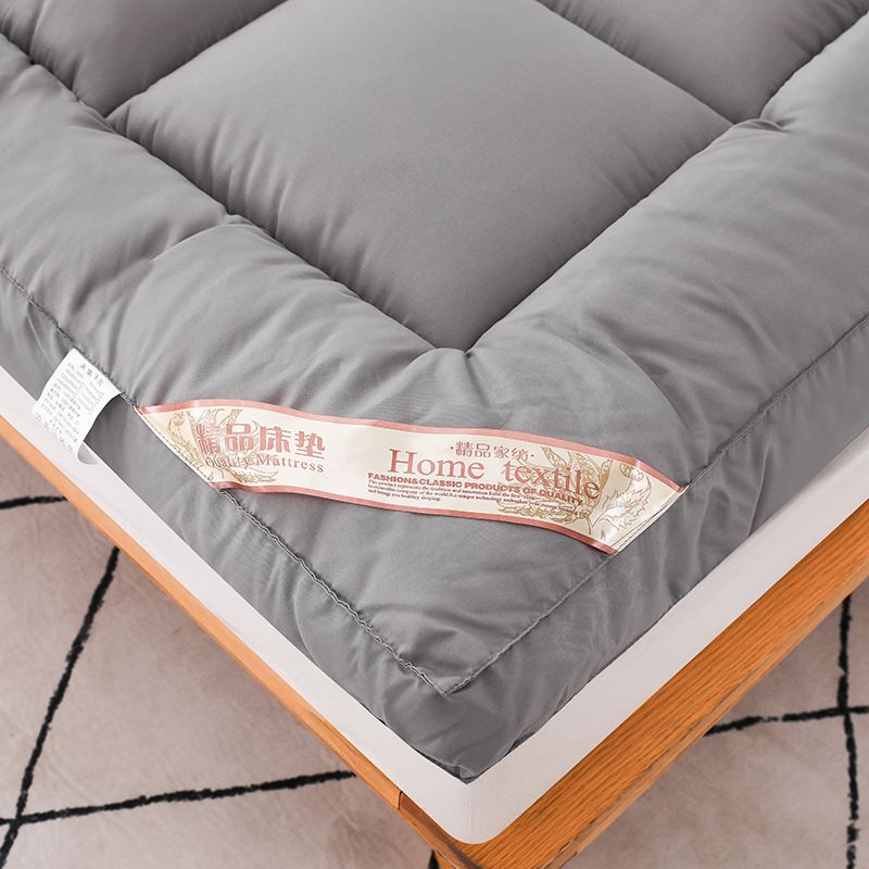 Three-Dimensional Feather Velvet Mattress Thickened Mattress Dormitory Soft Cushion Single and Double Lamb Velvet Mattress Export Mattress