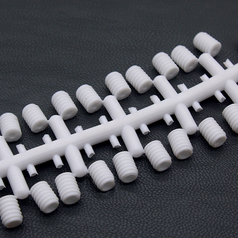 Manufacturer in stock silicone thread adjustable plug elastic rope buckle soft rubber non-slip mask accessories elastic adjustable buckle