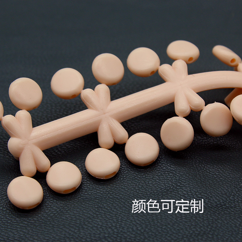 Manufacturer in stock silicone thread adjustable plug elastic rope buckle soft rubber non-slip mask accessories elastic adjustable buckle