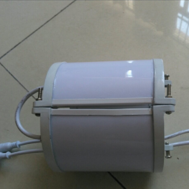 LED outdoor hoop light colorful full color ring light road lighting led bridge cable light RGBW pole light