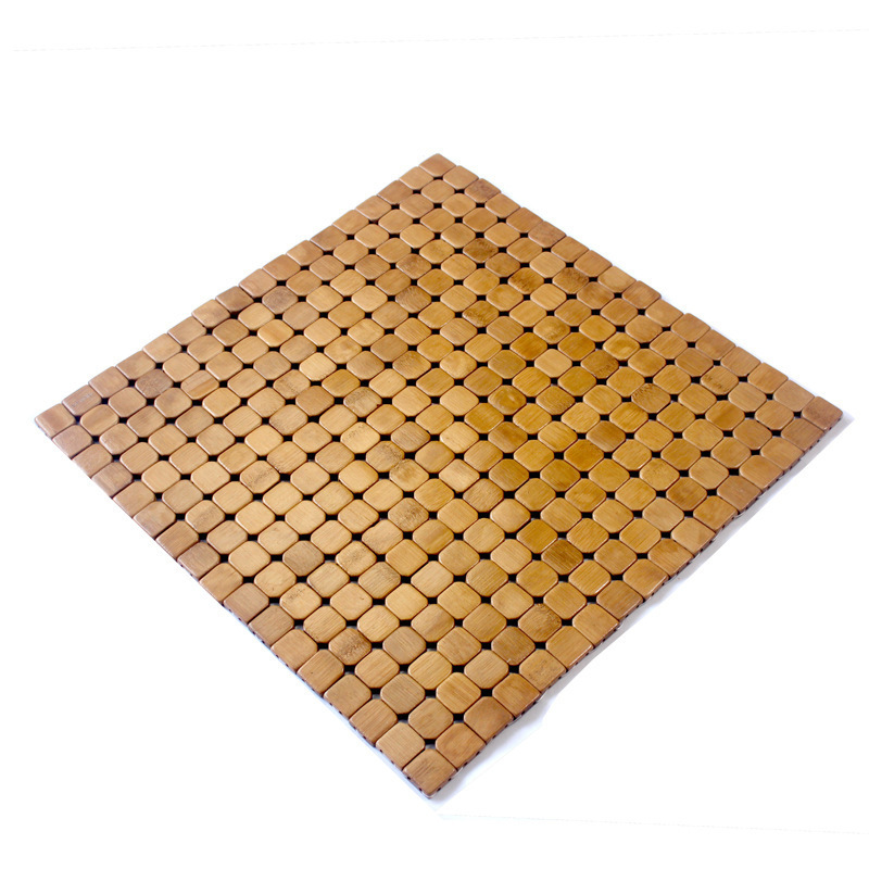 Bamboo cushion cold breathable sofa cushion summer car cushion office octagonal bamboo cushion