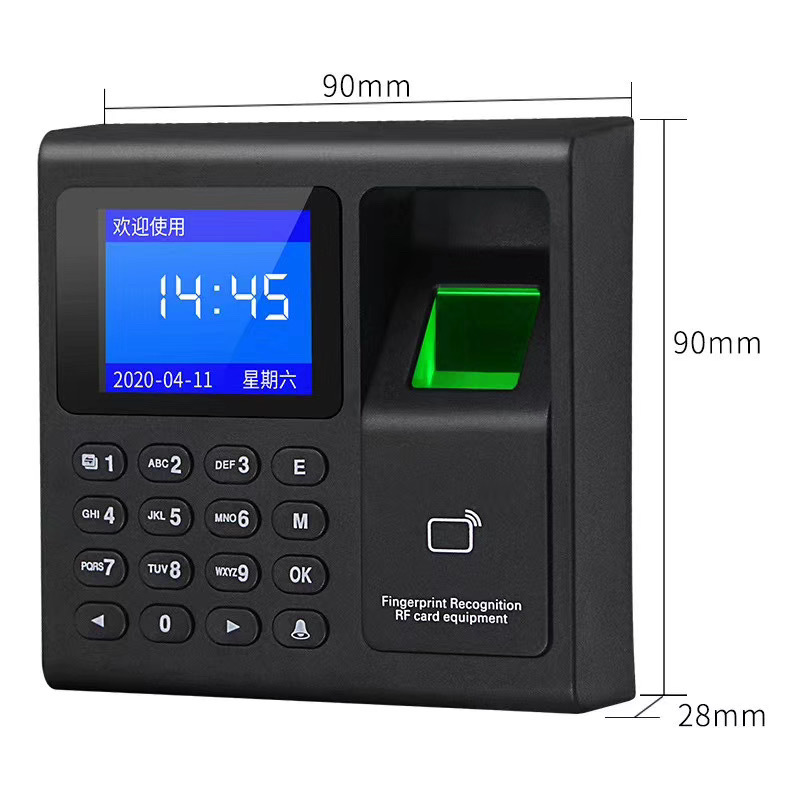 Cross-Border Hot Selling F30 with Screen Fingerprint Password Button Swipe Card Rfid Keypad Access Control