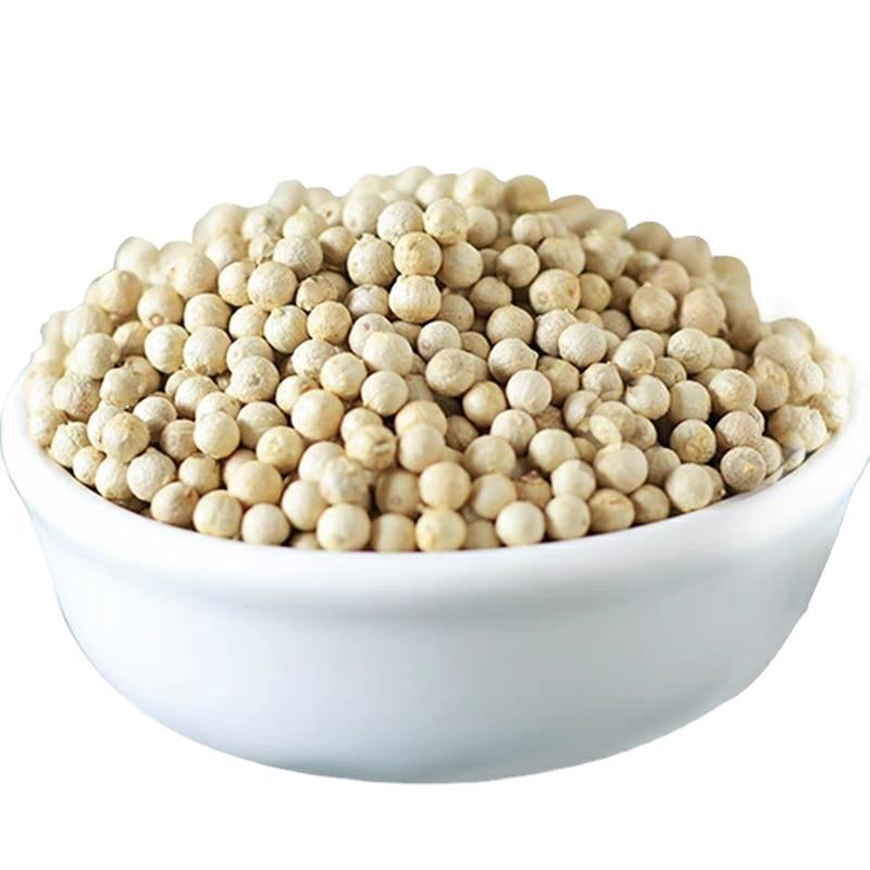 Wholesale White pepper 500g original dry white pepper ground white pepper and Indonesian black and white pepper ground
