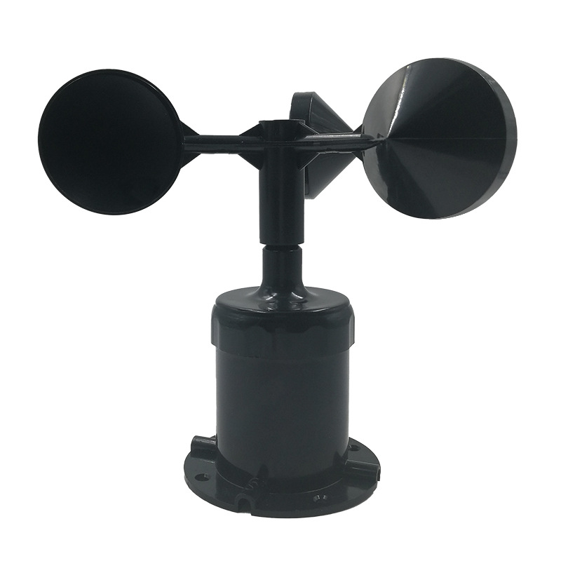 Wind speed sensor meteorological instrument special RS485 polycarbon shell wind speed transmitter three cup anemometer