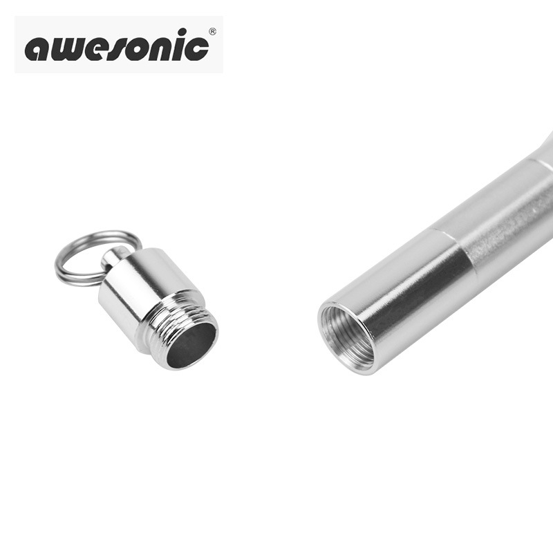 Multi-Function Aluminum Alloy Bottles, Outdoor Chopstick Barrel Bottles, Portable Mini Storage Waterproof Warehouse Sealed Jars