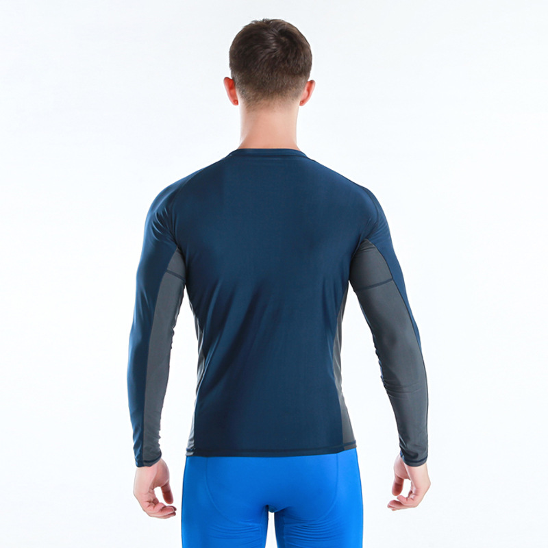 2024 Cross-Border Popular Wetsuit Elastic Close-Fitting Surfing Suit Men's Surfing Suit Sun Protection Quick-Drying Long-Sleeved Swimsuit